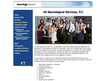 Tablet Screenshot of neurologynynj.com